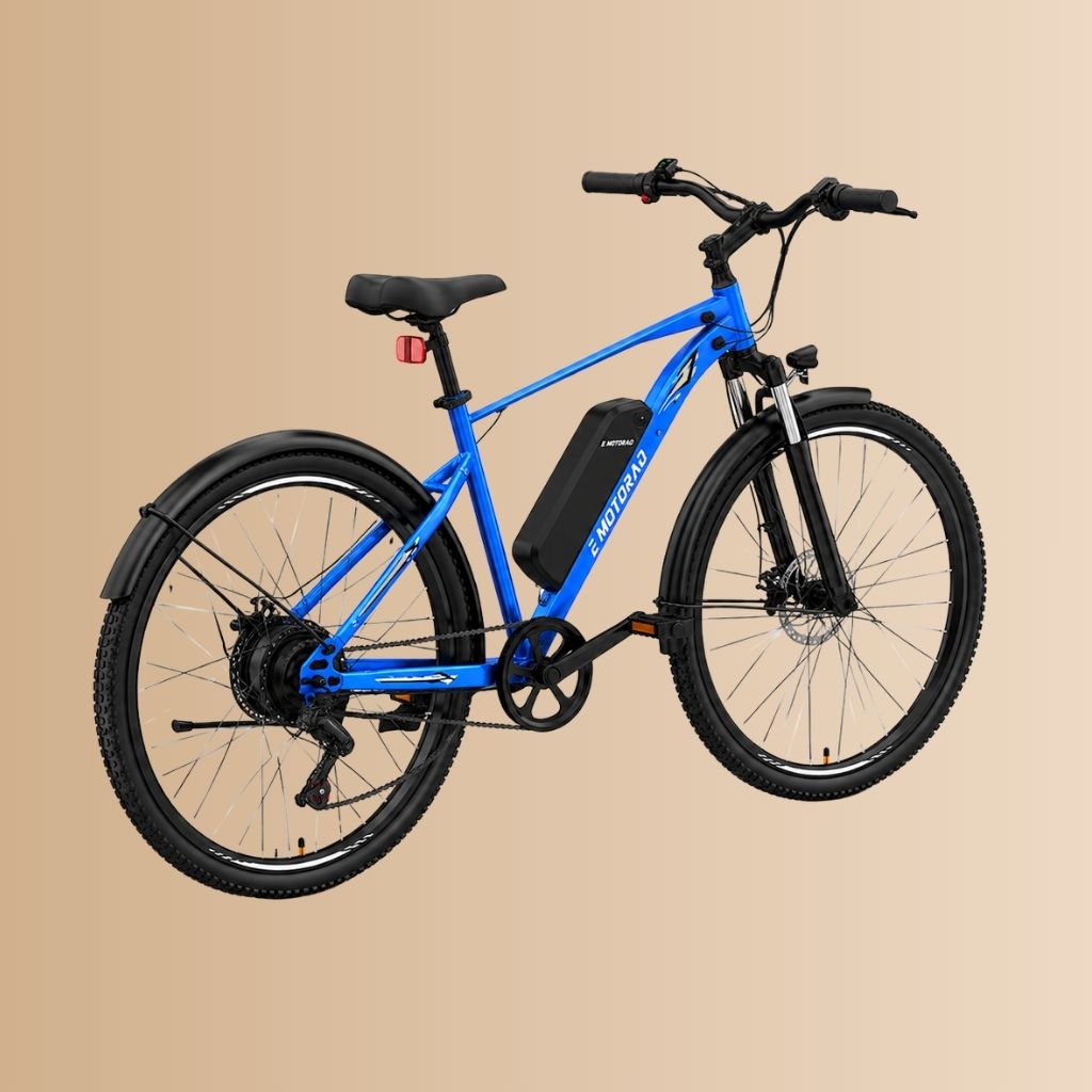 EMotorad 27.5 X1 E-Bicycle With Front Light And Mudguard