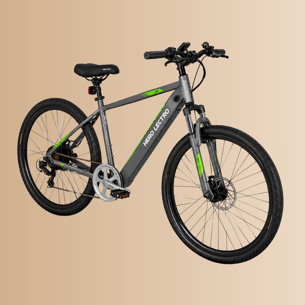 Hero Lectro 27.5 C7+ 7-Speed DD E-Bicycle