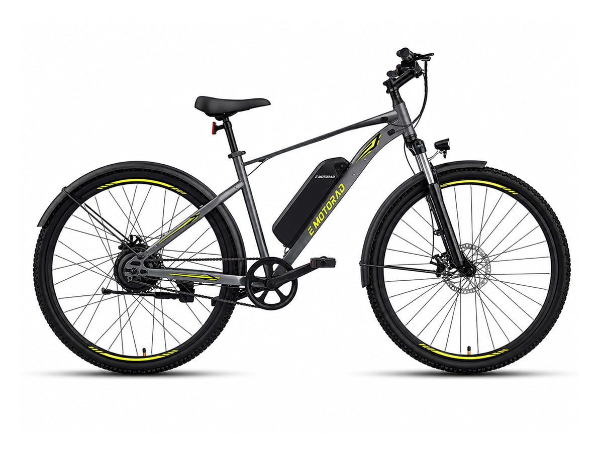 EMotorad 27.5 X1 E-Bicycle With Front Light And Mudguard