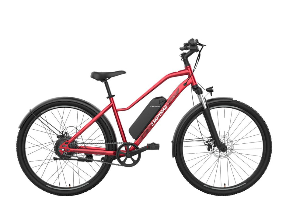 EMotorad 27.5 X2 E-Bicycle With Front Light And Mudguard