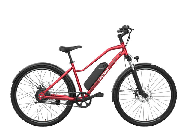 EMotorad 27.5 X2 E-Bicycle With Front Light And Mudguard