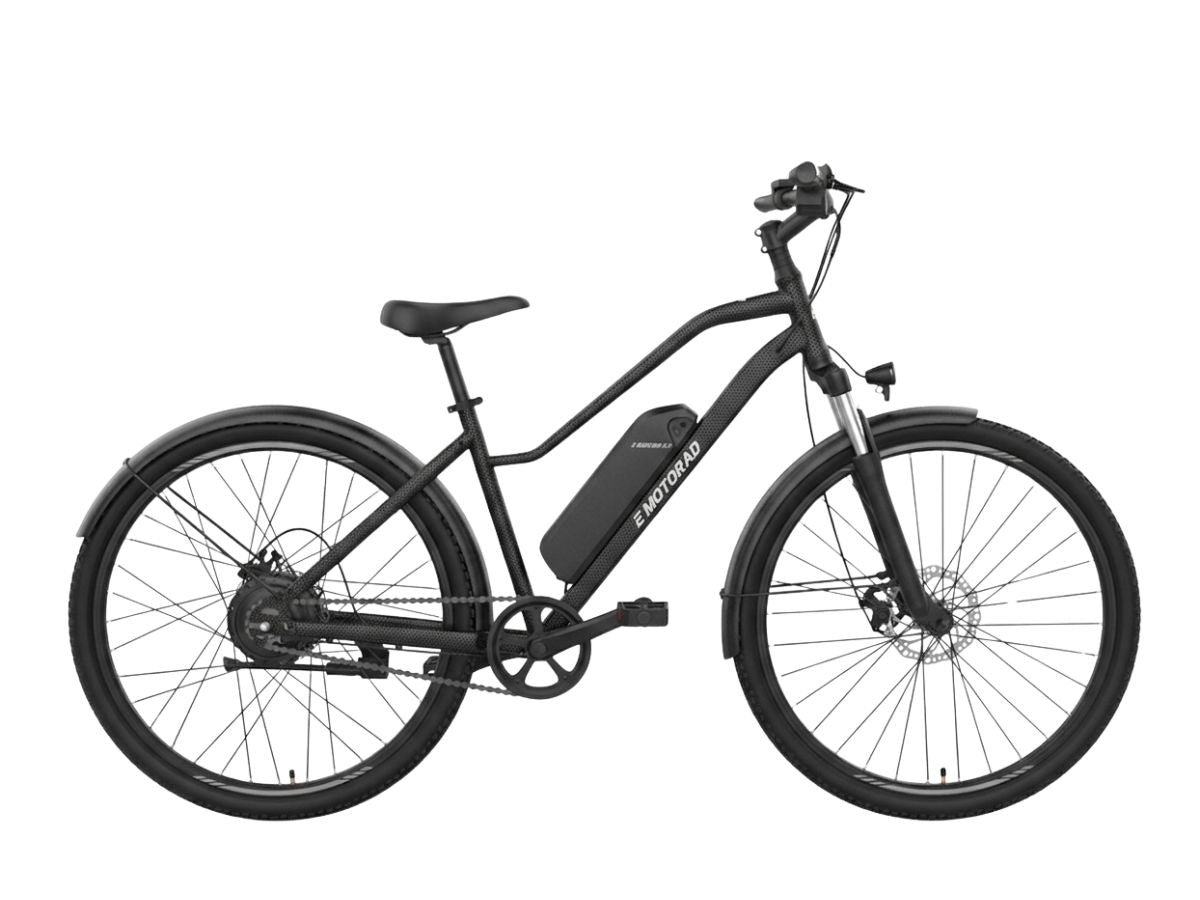 EMotorad 27.5 X2 E-Bicycle With Front Light And Mudguard