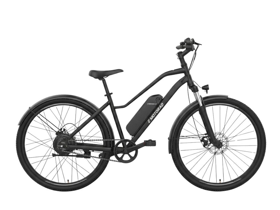 EMotorad 27.5 X2 E-Bicycle With Front Light And Mudguard